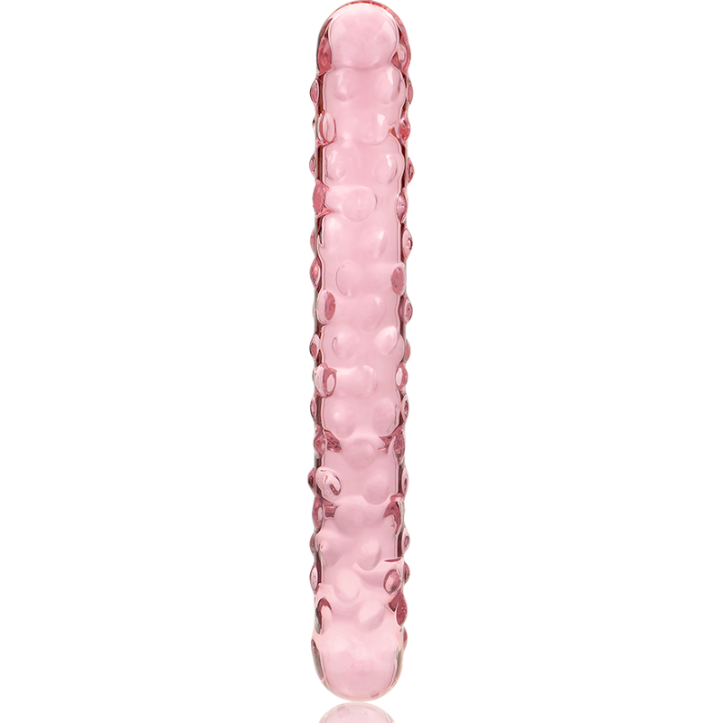 NEBULA SERIES BY IBIZA - MODELL 15 DILDO BOROSILIKATGLAS ROSA 18.5 CM -O- 3 CM