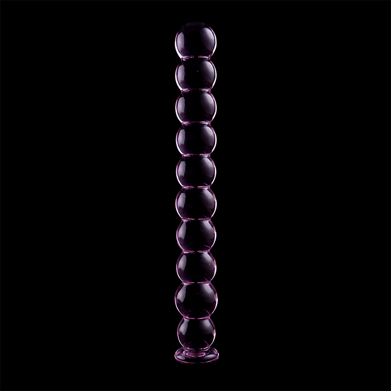 NEBULA SERIES BY IBIZA - MODELL 22 DILDO BOROSILIKATGLAS ROSA 21.5 CM -O- 2.5 CM
