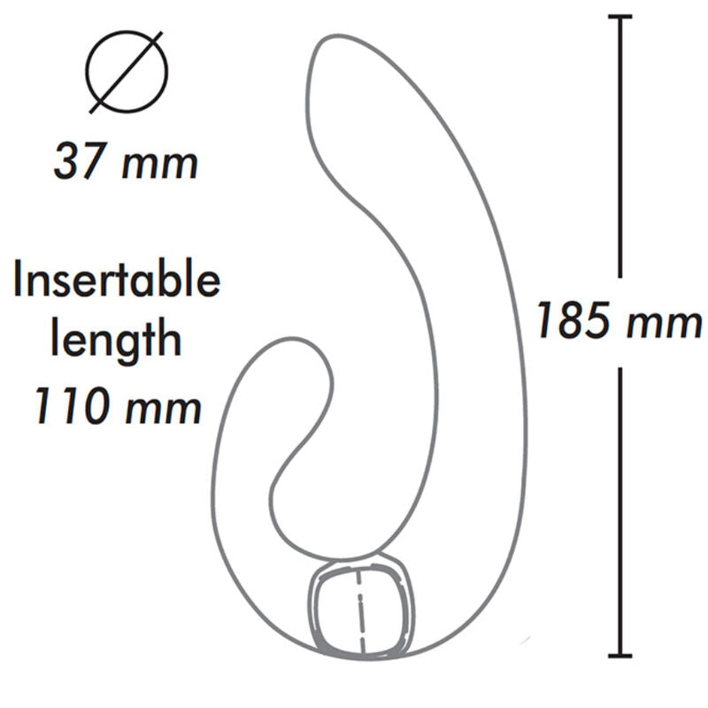 SHUNGA - MIYO INTIM MASSAGER SCHWARZ