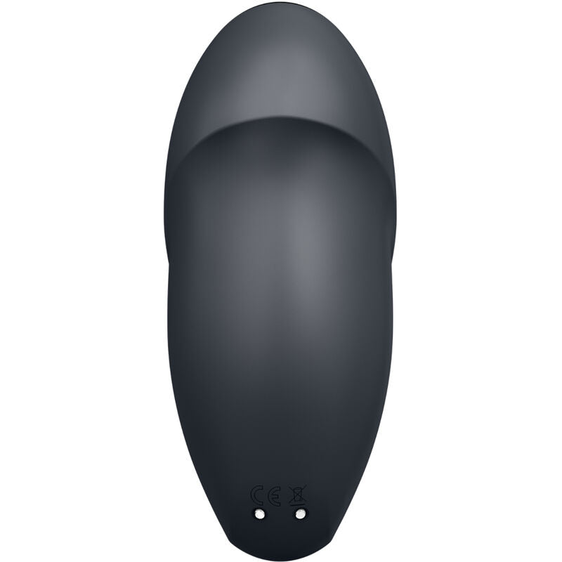 SATISFYER - TAP & CLIMAX 1 AUFLEGVIBRATOR SCHWARZ