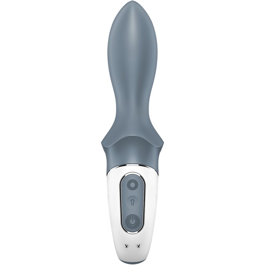SATISFYER - AIR PUMP BOOTY 1 ANAL AUFBLASBARER VIBRATOR GRAU