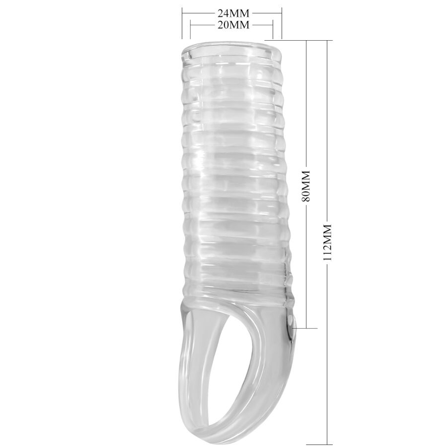 PRETTY LOVE - HARTMAN PENISHÜLSE TRANSPARENT