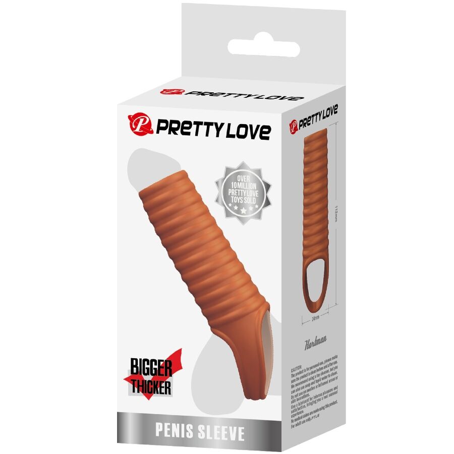 PRETTY LOVE - HARTMAN PENISHÜLSE NATUR