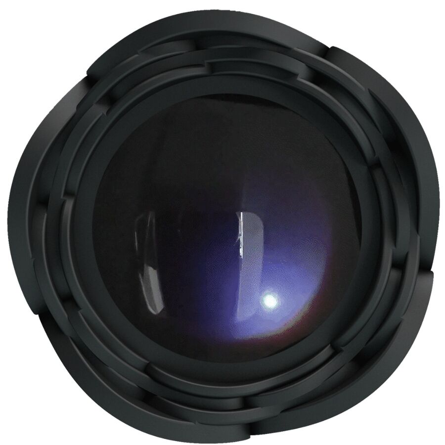 PRETTY LOVE - OLMAN ANAL PLUG MIT LED LICHT SCHWARZ 8,8 CM