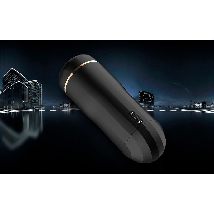 SHEQU - SNOW VAGINA MASTURBATOR MIT VIBRATION UND STIMULIERENDEN WELLEN