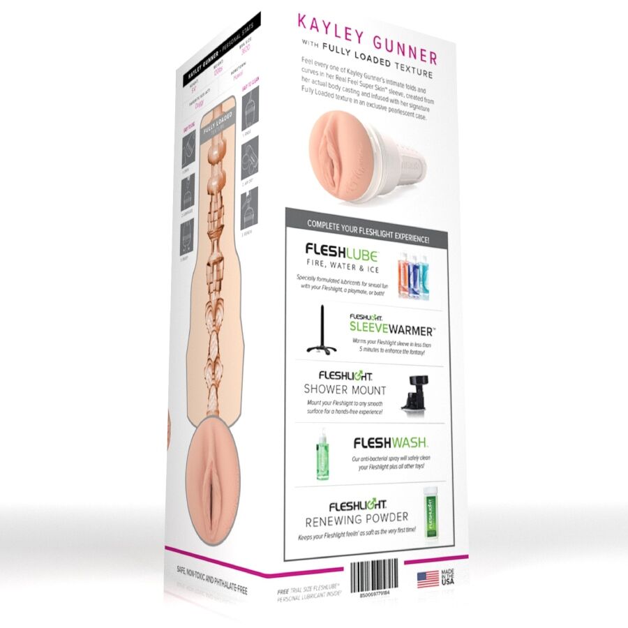FLESHLIGHT - KAYLEY GUNNER VAGINA-MASTURBATOR