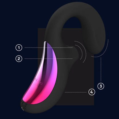 LELO - ENIGMA CRUISE DOPPELSTIMULATIONSSCHALLMASSAGER SCHWARZ
