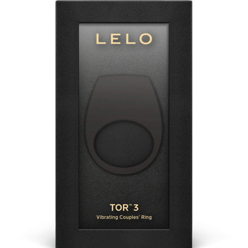LELO - TOR 3 SCHWARZER VIBRATORRING