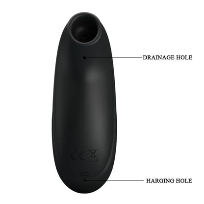 PRETTY LOVE - LUXUS-WIEDERAUFLADBARER SAUGMASSAGER SCHWARZ