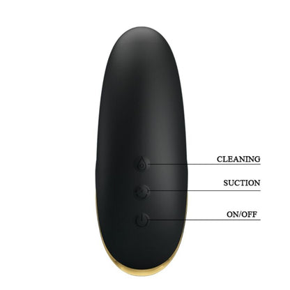 PRETTY LOVE - LUXUS-WIEDERAUFLADBARER SAUGMASSAGER SCHWARZ