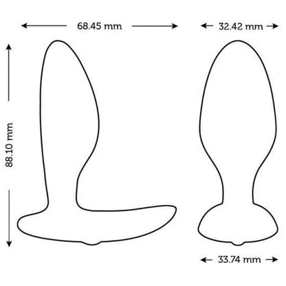 WE-VIBE - DITTO+ ANAL PLUG VIBRATOR SCHWARZ
