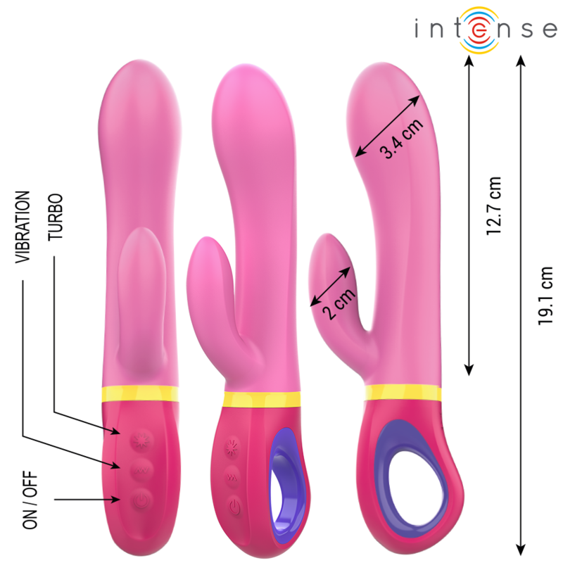 INTENSIV - DAPHNE PINK RABBIT VIBRATOR