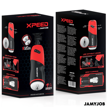 JAMYJOB - XPEED AUTOMATISCHER VAGINA-MASTURBATOR 5 SAUGMODI