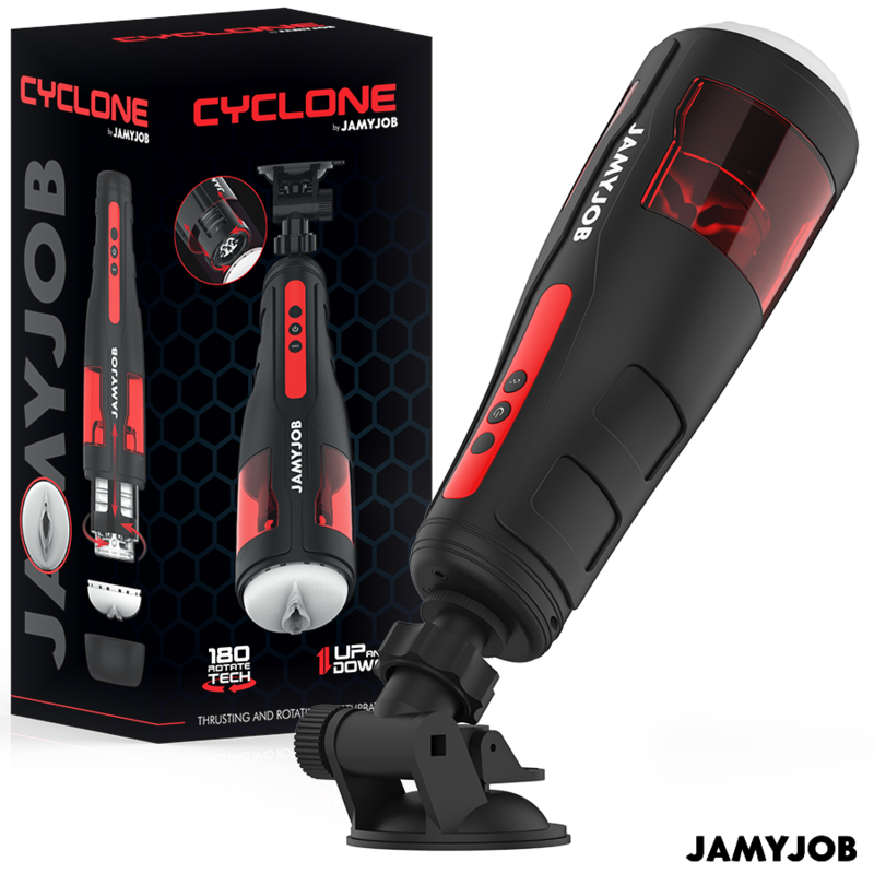 JAMYJOB - STORM AUTOMATISCHER VAGINA-MASTURBATOR 10 SAUG- UND STOSSMODI
