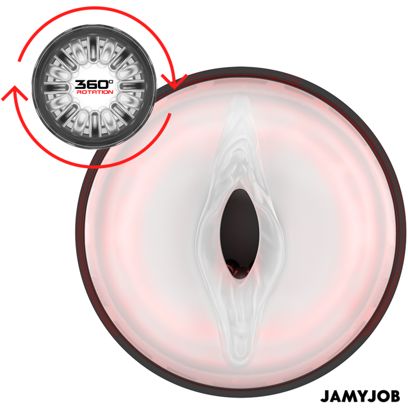 JAMYJOB - STORM AUTOMATISCHER VAGINA-MASTURBATOR 10 SAUG- UND STOSSMODI