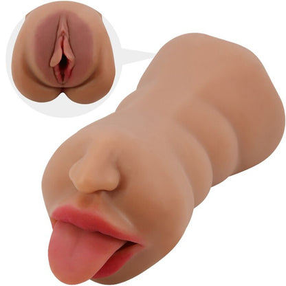 CRAZY BULL - SARAH DOPPELMASTURBATOR MUND & VAGINA FLEISCH