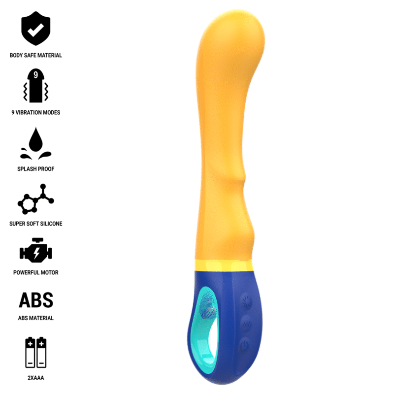 INTENSIV – SHAGGY GELBER G-SPOT-VIBRATOR