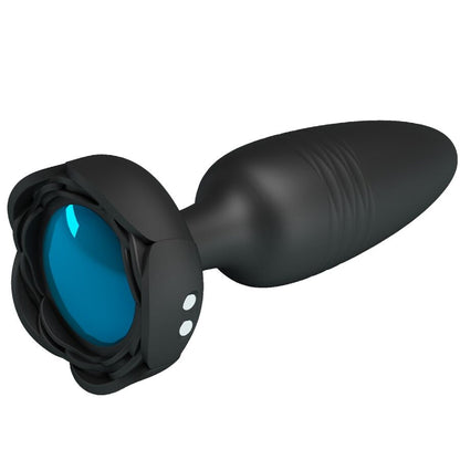 PRETTY LOVE - TARION ANAL PLUG MIT LED LICHT SCHWARZ 12,5 CM