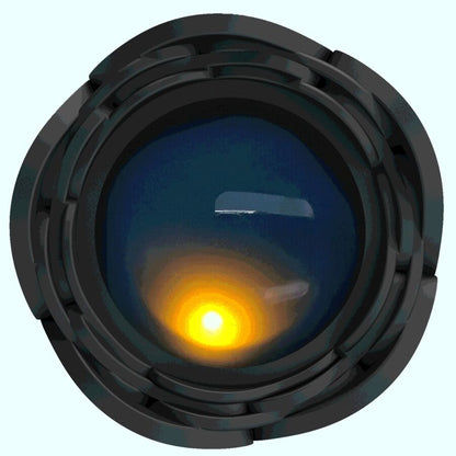 PRETTY LOVE - TARION ANAL PLUG MIT LED LICHT SCHWARZ 12,5 CM