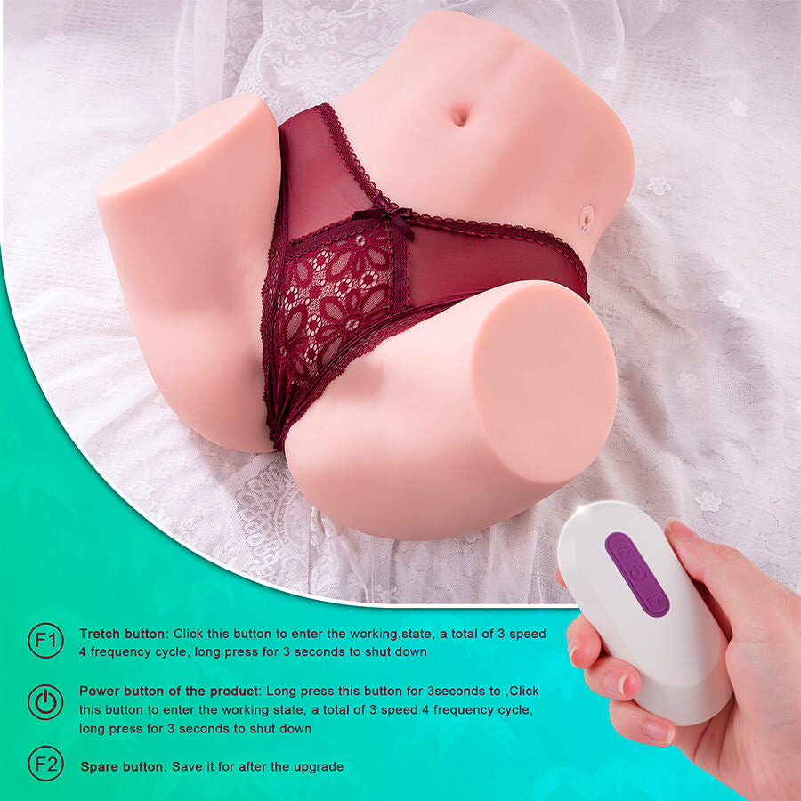 XISE - MARISA MULTIPOSITION REALISTISCHER VAGINA-MASTURBATOR MIT STOSSFUNKTION