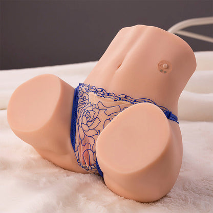 XISE - MAYA SUCKING REALISTISCHER VAGINA- UND ANUS-MASTURBATOR MIT VIBRATION UND STIMULIERENDEN WELLEN 4,5 KG