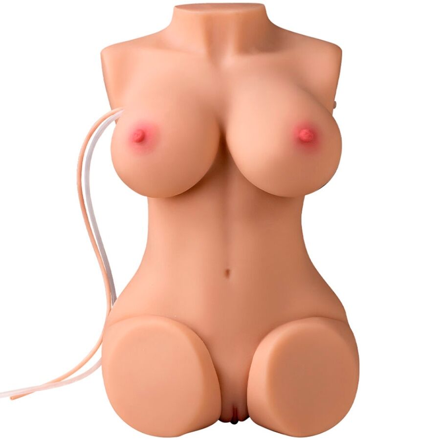 XISE - WENDY SUCKING WEIBLICHER TORSO MIT VIBRATION UND FERNBEDIENUNG 6 KG