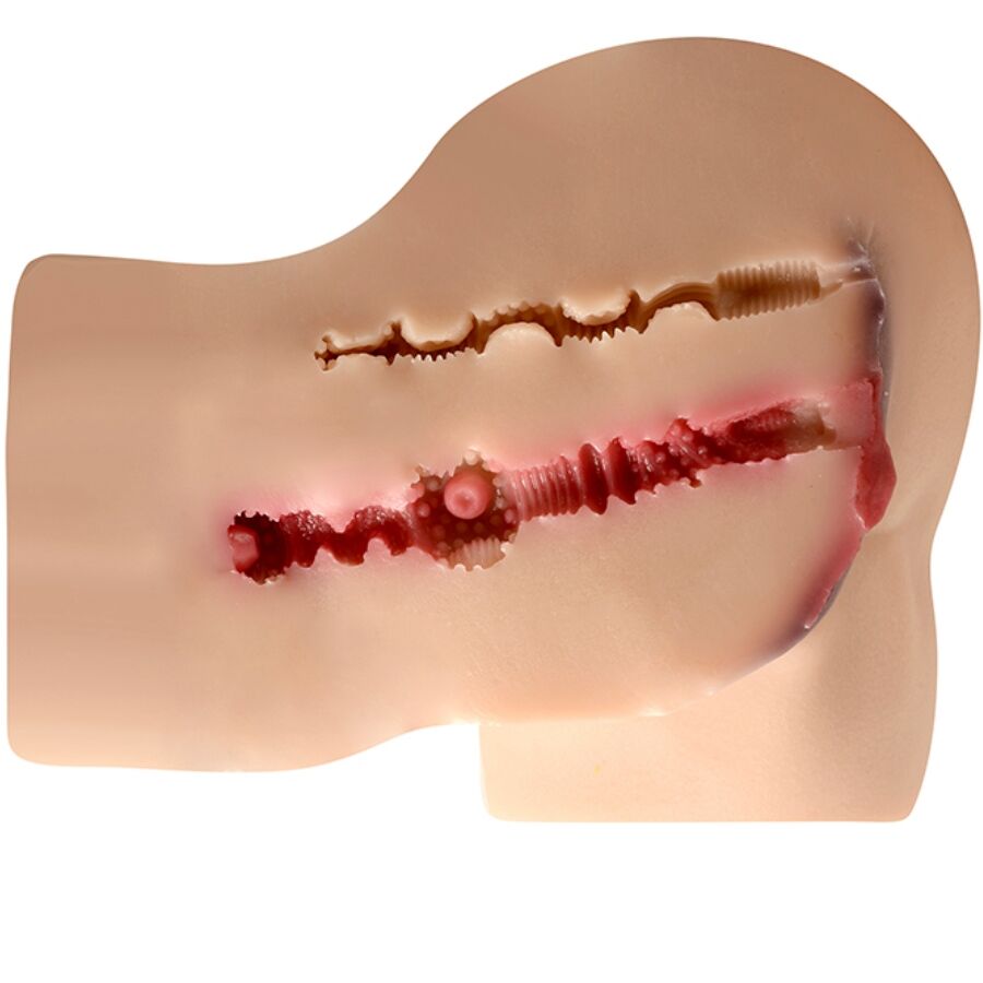 XISE - KALLY REALISTISCHER MULTIPOSITIONS-VAGINA- UND ANUS-MASTURBATOR