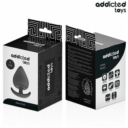 ADDICTED TOYS - ANALSTECKER GRÖSSE XXL 11 CM