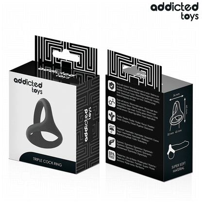 ADDICTED TOYS - DICKER DREIFACH-PENISRING