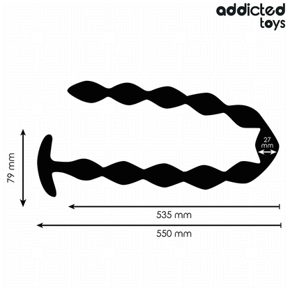 ADDICTED TOYS - EXTRA LANGER ANALPLUG