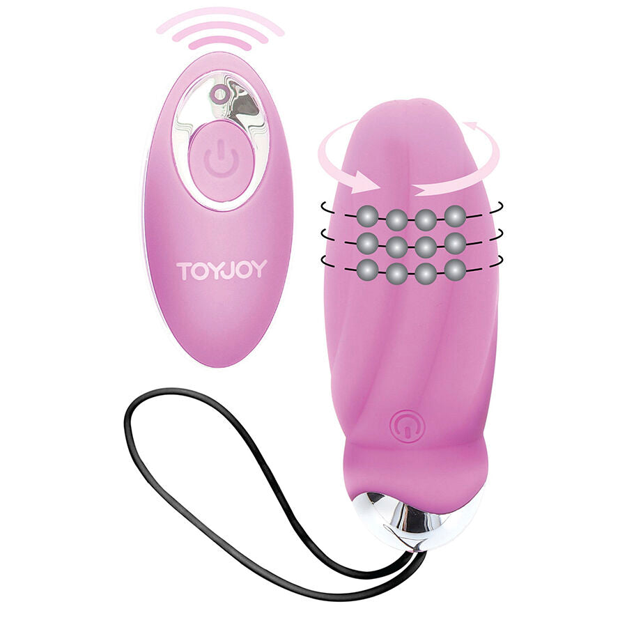 TOYJOY - HAPPINESS YOU CRACK ME UP ROSA VIBRATOR MIT FERNBEDIENUNG
