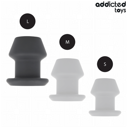 ADDICTED TOYS - EXTREM HOHL ANAL PLUG GRÖSSE L 10,4 CM