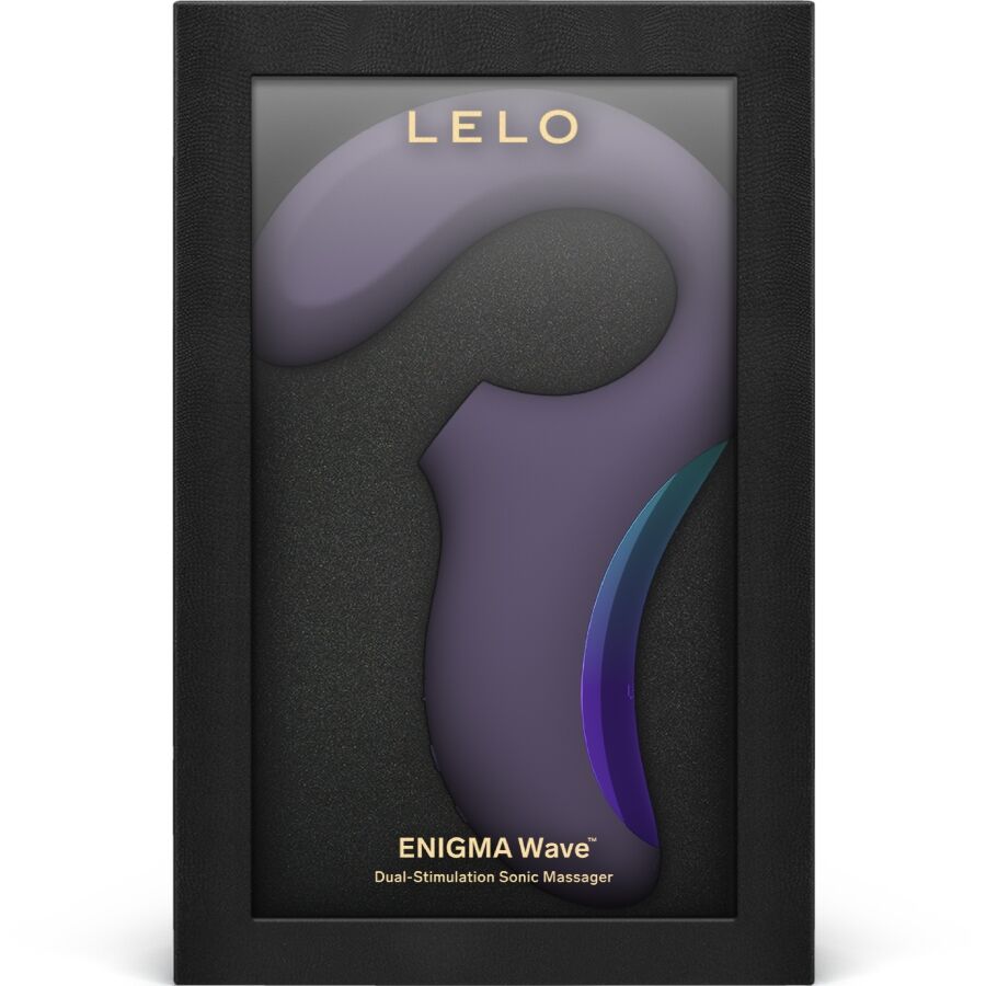 LELO - ENIGMA WAVE DREIFACH-VIBRATIONSMASSAGEGERÄT CYBER PURPLE