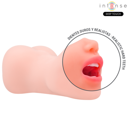 INTENSE DEEP TOUCH – RILEY DOPPELMUSTURBATOR FÜR MUND UND VAGINA