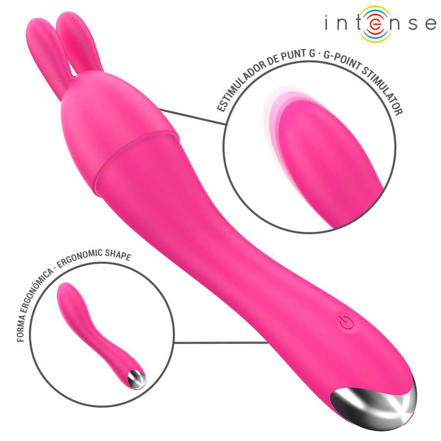 INTENSE - CHER VIBRATOR MIT WECHSELKÖPFEN